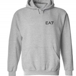 ΦΟΥΤΕΡ ΚΟΥΚΟΥΛΑ 100% COTTON - ΓΚΡΙ - EA7/MIK