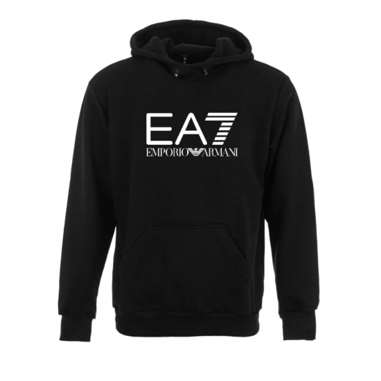 ΦΟΥΤΕΡ ΚΟΥΚΟΥΛΑ 100% COTTON - ΜΑΥΡΟ - EA7 ΦΟΥΤΕΡ ΚΟΥΚΟΥΛΑ 100% COTTON - ΜΑΥΡΟ - EA7