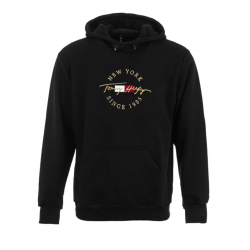 ΦΟΥΤΕΡ ΚΟΥΚΟΥΛΑ 100% COTTON - ΜΑΥΡΟ - TM NEW YORK