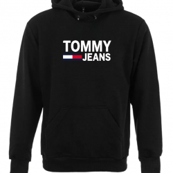 ΦΟΥΤΕΡ ΚΟΥΚΟΥΛΑ 100% COTTON - ΜΑΥΡΟ - TMJ