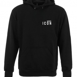 ΦΟΥΤΕΡ ΚΟΥΚΟΥΛΑ 100% COTTON - ΜΑΥΡΟ - IC/MIK