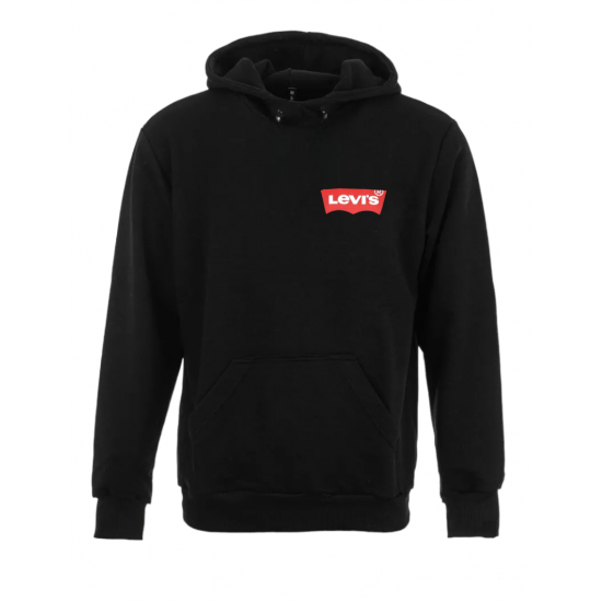 ΦΟΥΤΕΡ ΚΟΥΚΟΥΛΑ 100% COTTON - ΜΑΥΡΟ - LV/MIK