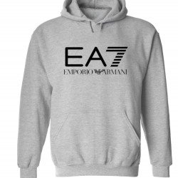 ΦΟΥΤΕΡ ΚΟΥΚΟΥΛΑ 100% COTTON - ΓΚΡΙ - EA7