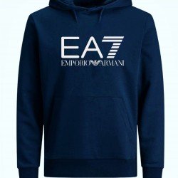 ΦΟΥΤΕΡ ΚΟΥΚΟΥΛΑ 100% COTTON - ΜΠΛΕ - EA7