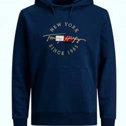 ΦΟΥΤΕΡ ΚΟΥΚΟΥΛΑ 100% COTTON - ΜΠΛΕ - TM NEW YORK
