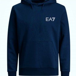 ΦΟΥΤΕΡ ΚΟΥΚΟΥΛΑ 100% COTTON - ΜΠΛΕ - EA7/MIK