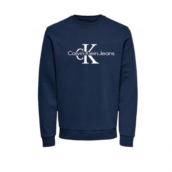 ΦΟΥΤΕΡ ΛΑΙΜΟΚΟΨΗ ΜΕ ΜΕΓΑΛΟ LOGO CKJ - ΜΠΛΕ ΦΟΥΤΕΡ ΛΑΙΜΟΚΟΨΗ ΜΕ ΜΕΓΑΛΟ LOGO CKJ - ΜΠΛΕ