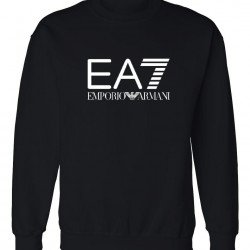 ΦΟΥΤΕΡ ΛΑΙΜΟΚΟΨΗ ΜΕ ΜΕΓΑΛΟ LOGO EA7 - ΜΑΥΡΟ
