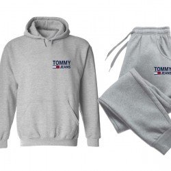 ΣΕΤ ΦΟΡΜΕΣ ΚΟΥΚΟΥΛΑ 100% COTTON - ΓΚΡΙ - TOMMY JEANS ΜΙΚΡΟ