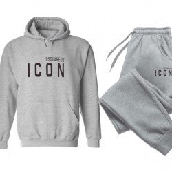 ΣΕΤ ΦΟΡΜΕΣ ΚΟΥΚΟΥΛΑ 100% COTTON - ΓΚΡΙ - ICON ΜΕΓΑΛΟ