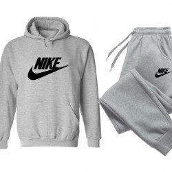 ΣΕΤ ΦΟΡΜΕΣ ΚΟΥΚΟΥΛΑ 100% COTTON - ΓΚΡΙ - NIKE ΜΕΓΑΛΟ