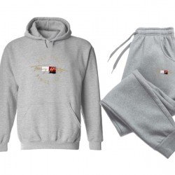 ΣΕΤ ΦΟΡΜΕΣ ΚΟΥΚΟΥΛΑ 100% COTTON - ΓΚΡΙ - TOMMY NEW YORK ΜΕΓΑΛΟ