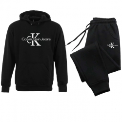 ΣΕΤ ΦΟΡΜΕΣ ΚΟΥΚΟΥΛΑ 100% COTTON - ΜΑΥΡΟ - CALVIN KLEIN ΜΕΓΑΛΟ