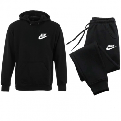 ΣΕΤ ΦΟΡΜΕΣ ΚΟΥΚΟΥΛΑ 100% COTTON - ΜΑΥΡΟ - NIKE ΜΙΚΡΟ
